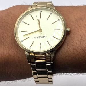 Gold Nine West Men's Watch